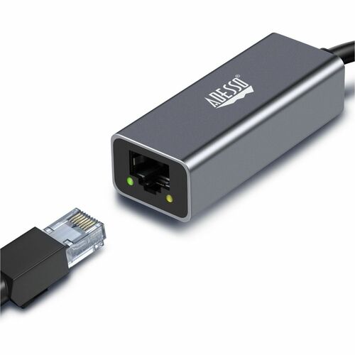 ADESSO USB-C to Ethernet Network Adapter (TAA Compliant) ADESSO USB-C to Ethernet Network Adapter (TAA Compliant)